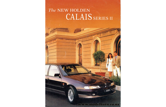Holden Calais Series II Car Brochure 1996