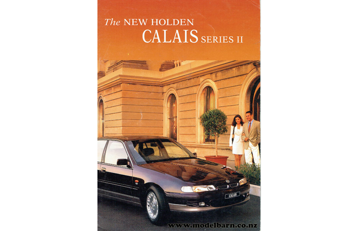 Holden Calais Series II Car Brochure 1996