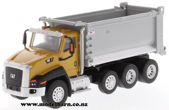 1/64 Caterpillar CT660 Tip Truck (yellow & grey)-trucks-and-trailers-Model Barn