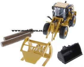1/64 Caterpillar 950M Wheel Loader with Attachments-construction-and-forestry-Model Barn