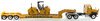 1/50 Caterpillar CT660 with XL120 Low Loader & CAT CB-534D XW Roller Set