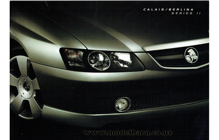 Holden Calais/Berlina Series II Car Brochure 2003