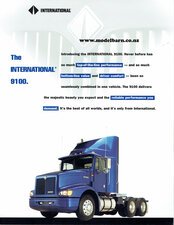 International 9100 Truck Brochure-international-Model Barn