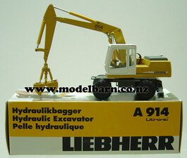 1/50 Liebherr A914 Wheel Clamshell Excavator-liebherr-Model Barn