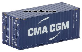 1/50 20ft Metal Shipping Container "CMA CGM"-trailers,-containers-and-access.-Model Barn