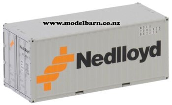 1/50 20ft Metal Shipping Container "Nedlloyd"-shipping-containers-Model Barn