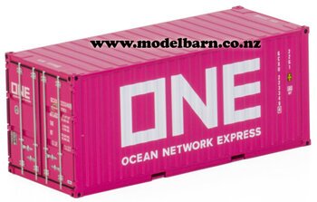 1/50 20ft Metal Shipping Container "ONE"-shipping-containers-Model Barn