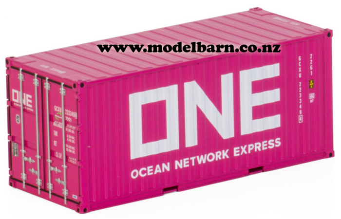 1/50 20ft Metal Shipping Container "ONE"