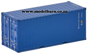 1/50 20ft Metal Shipping Container (Blue)-shipping-containers-Model Barn