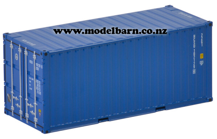 1/50 20ft Metal Shipping Container (Blue)