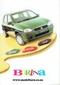 Holden Barina Car Brochure 1996