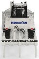 1/50 Komatsu D155AX-7 Bulldozer with Ripper (White)