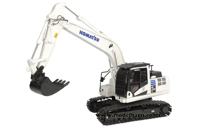 1:50 KOMASTU PC210-10 限定版 白 excavator 1/50 Komatsu