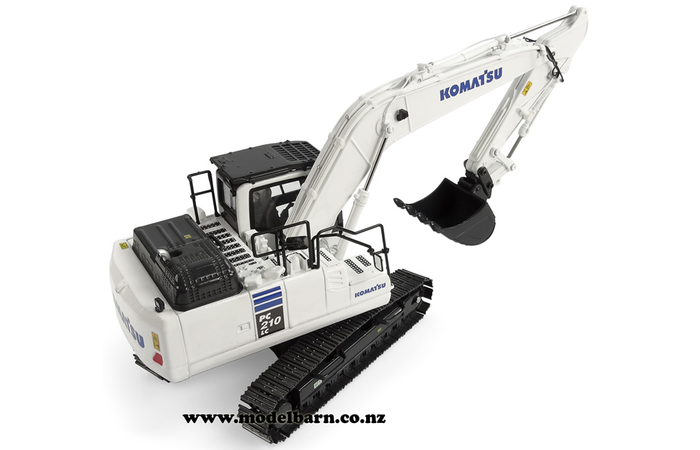 1/50 Komatsu PC210LC-11 Excavator (White) - Construction