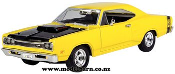 1/24 Dodge Coronet Super Bee (1969, yellow & black)-dodge,-ram-and-srt-Model Barn