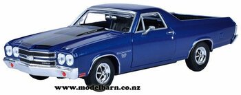 1/24 Chev El Camino SS 396 (1970, dark blue & black)-chevrolet-and-gmc-Model Barn