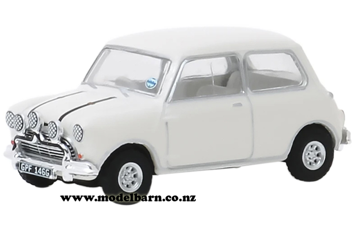 1/64 Austin Mini Cooper S 1275 Mk I (1967, white) "Italian Job"