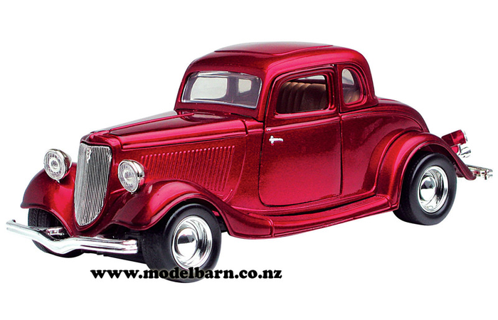 1/24 Ford Coupe (1934, crimson)