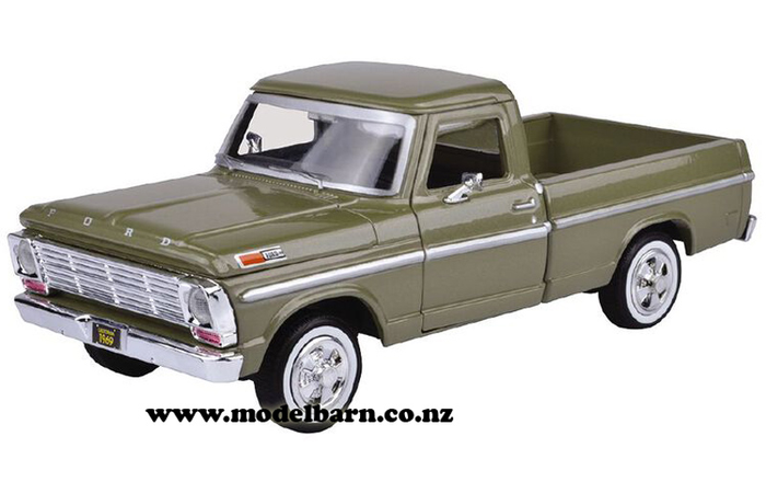 1/24 Ford F-100 Pick-Up (1969, olive green)
