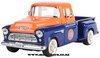 1/24 Chev 5100 Stepside Pick-Up (1955, blue & orange) "Gulf"