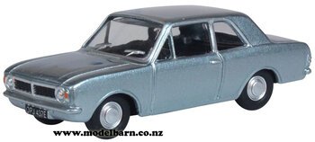 1/76 Ford Cortina Mk II (Blue Mink)-vehicles-Model Barn