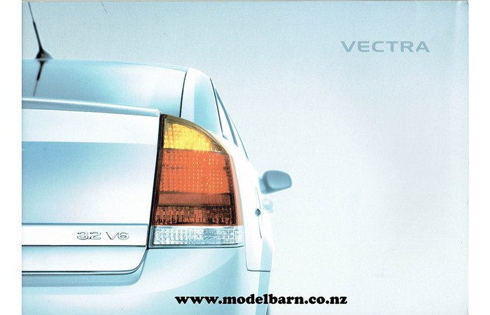 Holden Vectra Car Brochure 2003