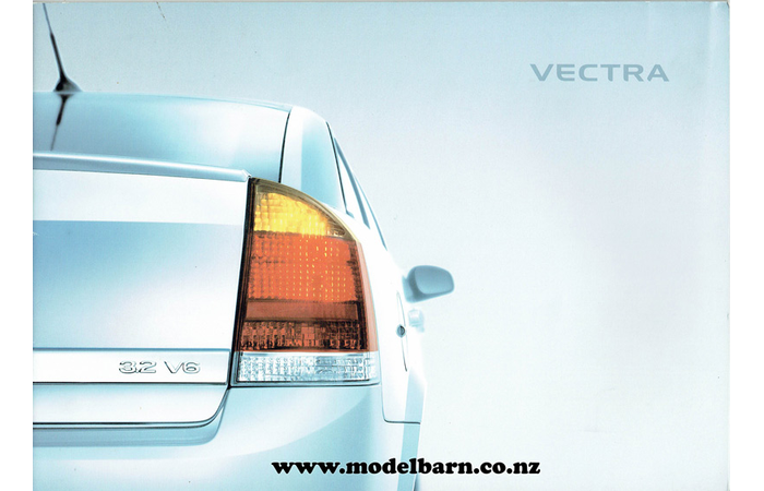 Holden Vectra Car Brochure 2003