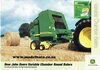 John Deere Variable Chamber Round Balers Brochure 2001