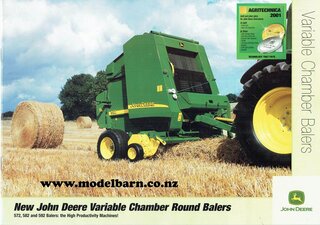 John Deere Variable Chamber Round Balers Brochure 2001-john-deere-Model Barn