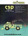 Tree Farmer C5D Forwarder Brochure 1980