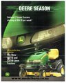John Deere LT Series Lawn Tractors Brochure 2001
