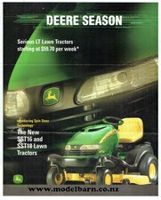 John Deere LT Series Lawn Tractors Brochure 2001-john-deere-Model Barn