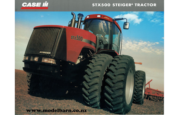Case-IH STX500 Steiger Tractor Brochure 2003