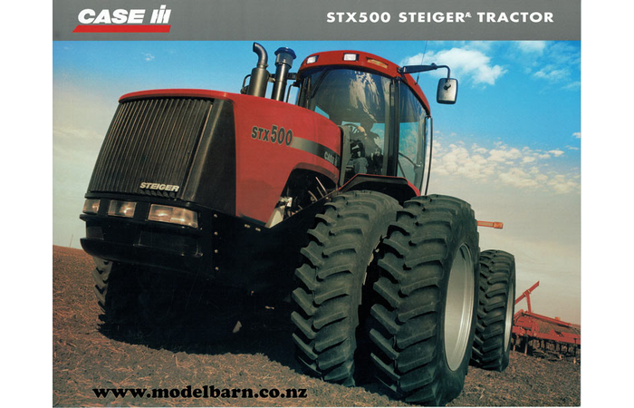 Case-IH STX500 Steiger Tractor Brochure 2003