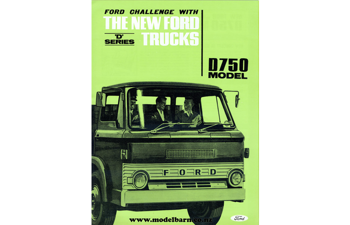 Ford D750 Truck Brochure 