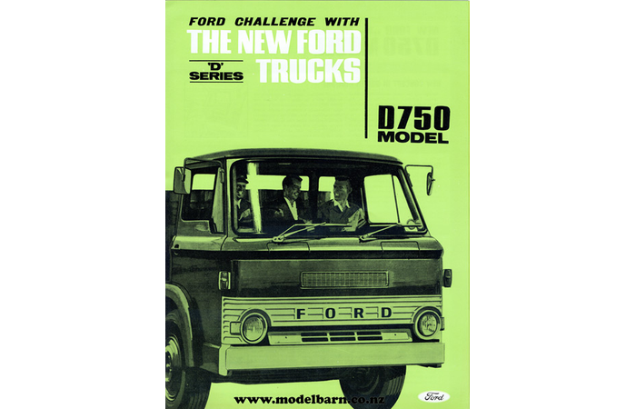 Ford D750 Truck Brochure 