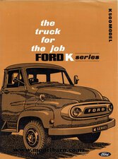 Ford K500 Truck Brochure -nz-brochures-Model Barn