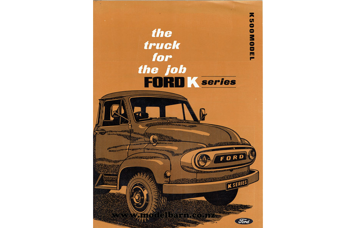 Ford K500 Truck Brochure 