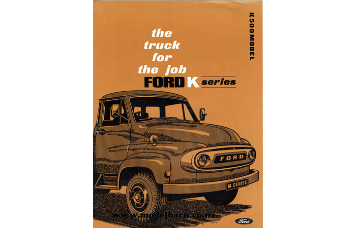 Ford K500 Truck Brochure 