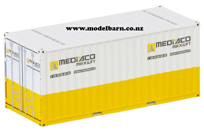 1/50 20ft Metal Shipping Container "MEDIACO"