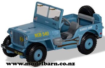 Willys MB Jeep (72mm) "Seabees"-other-vehicles-Model Barn