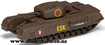 Churchill Mk III Tank (84mm) "6th Scots Guards Brigade 1943"-vehicles-Model Barn