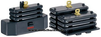 1/32 Claas Ballast Weights (for Claas Xerion 4500)-claas-Model Barn