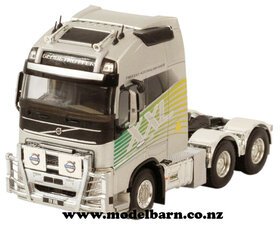 1/50 Volvo FH4 Globetrotter XXL Prime Mover (white)-volvo-Model Barn