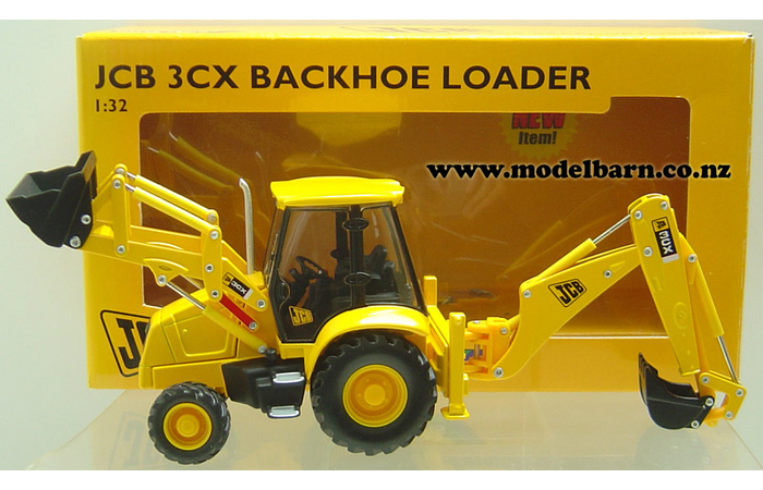 1/32 JCB 3CX Backhoe Loader