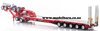 1/50 Drake 2x8 Dolly & 5x8 Drop Deck Low Loader Trailer (red)