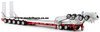 1/50 Drake 2x8 Dolly & 5x8 Drop Deck Low Loader Trailer (white & red)