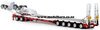 1/50 Drake 2x8 Dolly & 5x8 Drop Deck Low Loader Trailer (white & red)