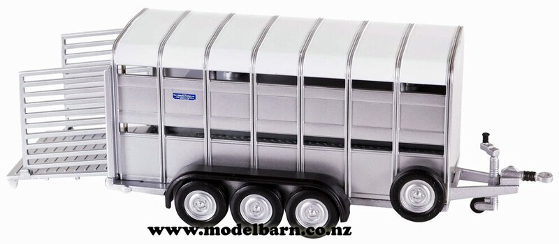 1/32 Ifor Williams Tri-Axle Livestock Trailer - Vehicles-Other