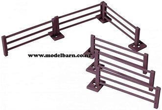 1/32 Farm Fences (12)-parts,-accessories,-buildings-and-games-Model Barn